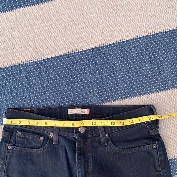Womens LEVI’S DEEP Indigo Blue 5 pocket Jean, Bootcut, Amazing Color! Size 10M❤️ - Picture 6 of 9